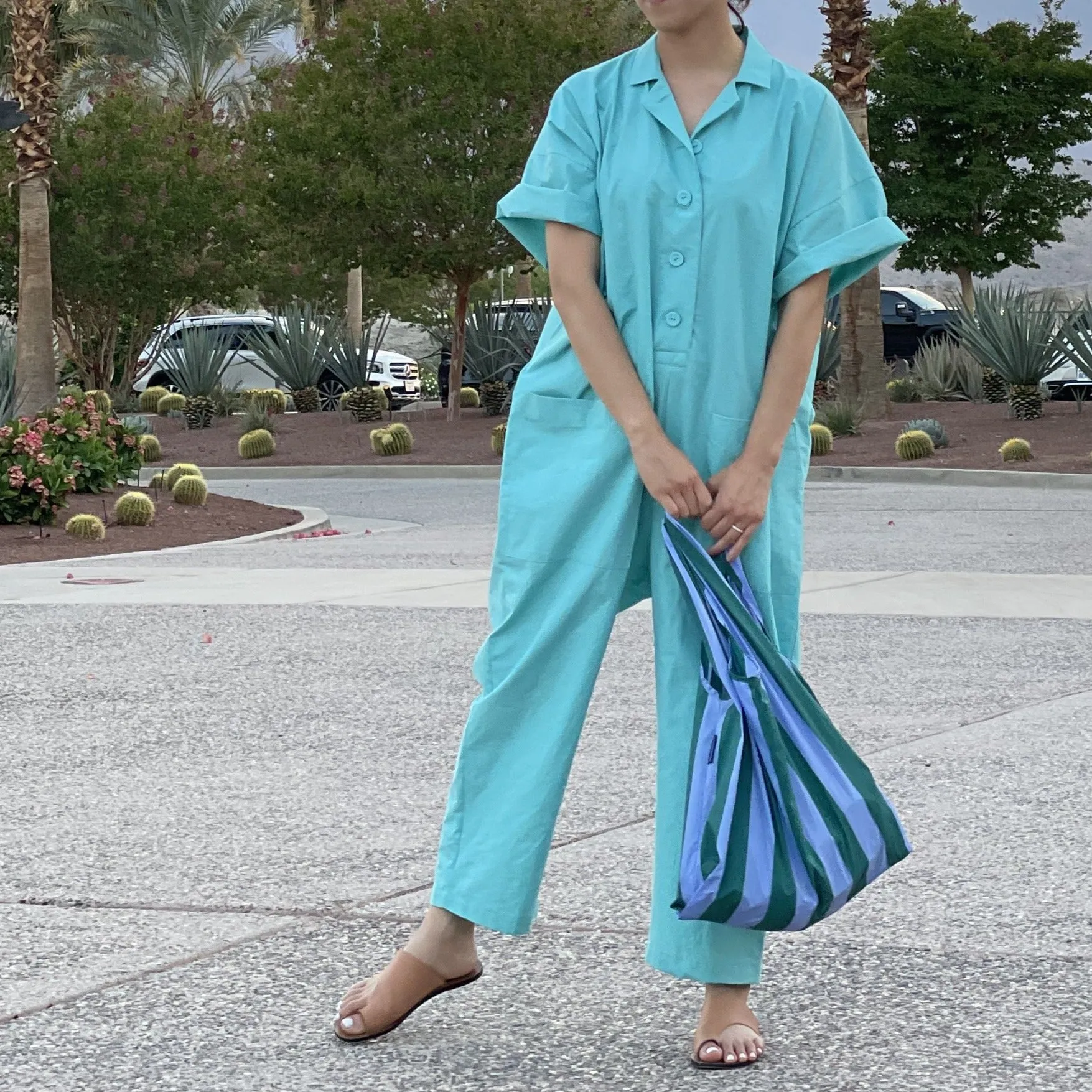 [STUDIO Collection] Summer Jumpsuit Aqua