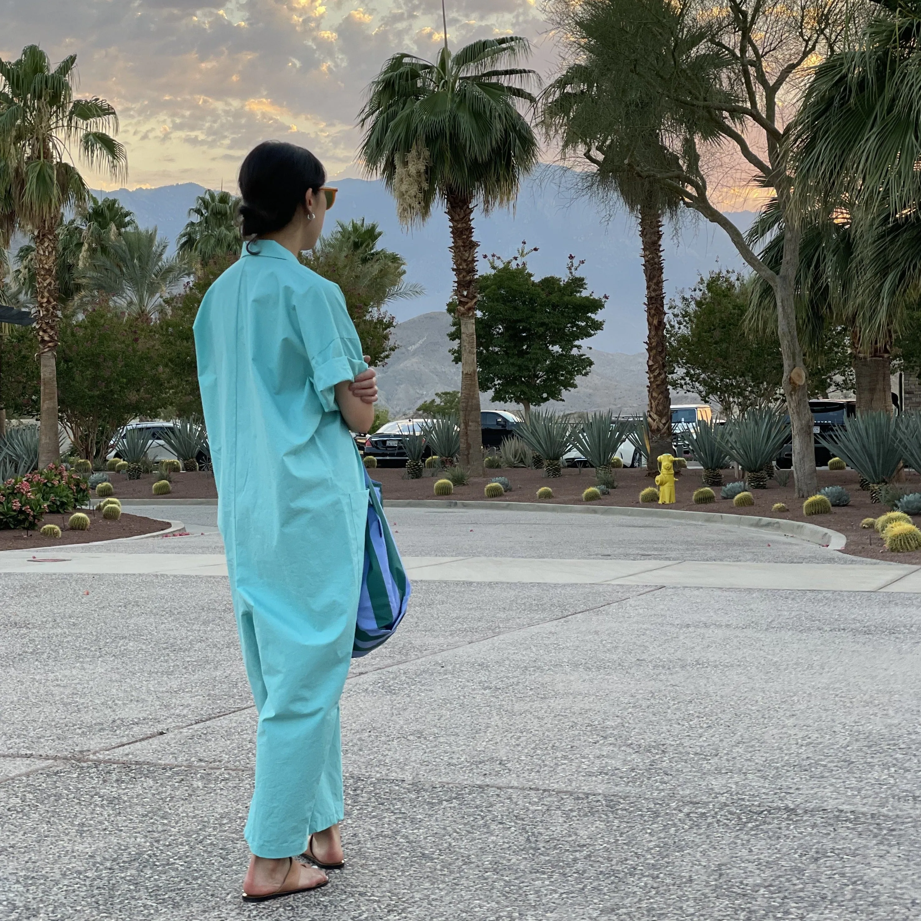 [STUDIO Collection] Summer Jumpsuit Aqua