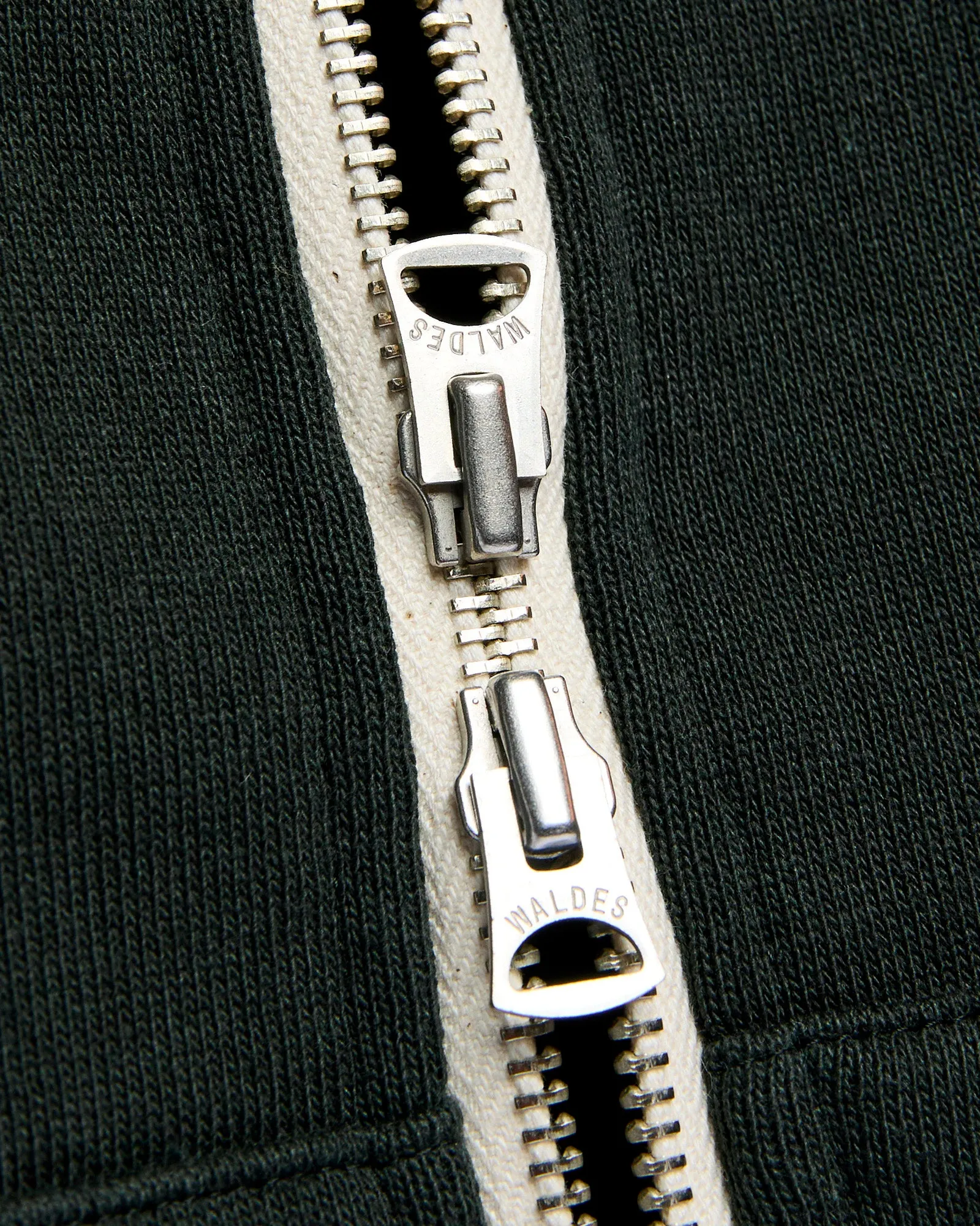 Super Looper Zip Hoodie in Sumi Black