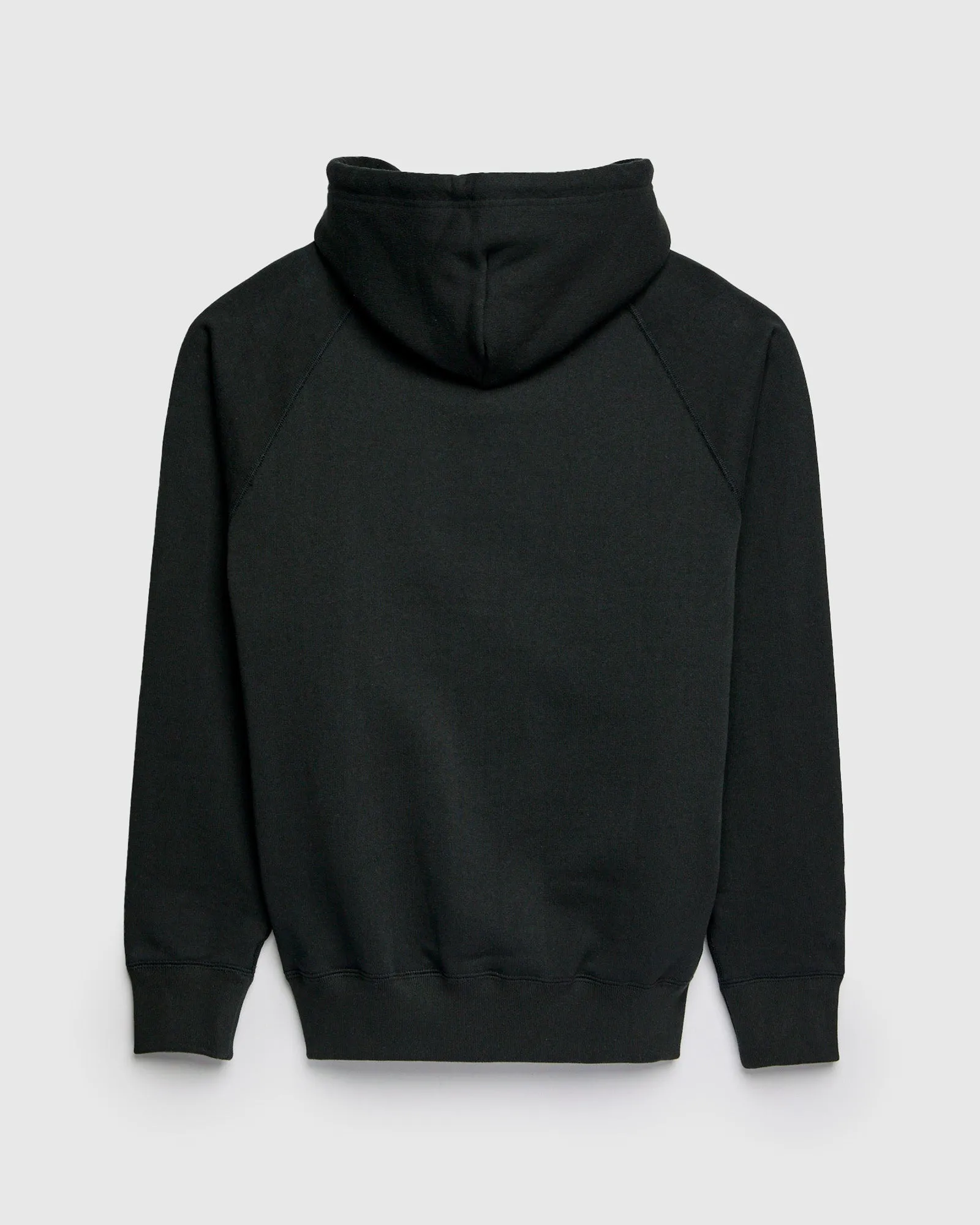 Super Looper Zip Hoodie in Sumi Black