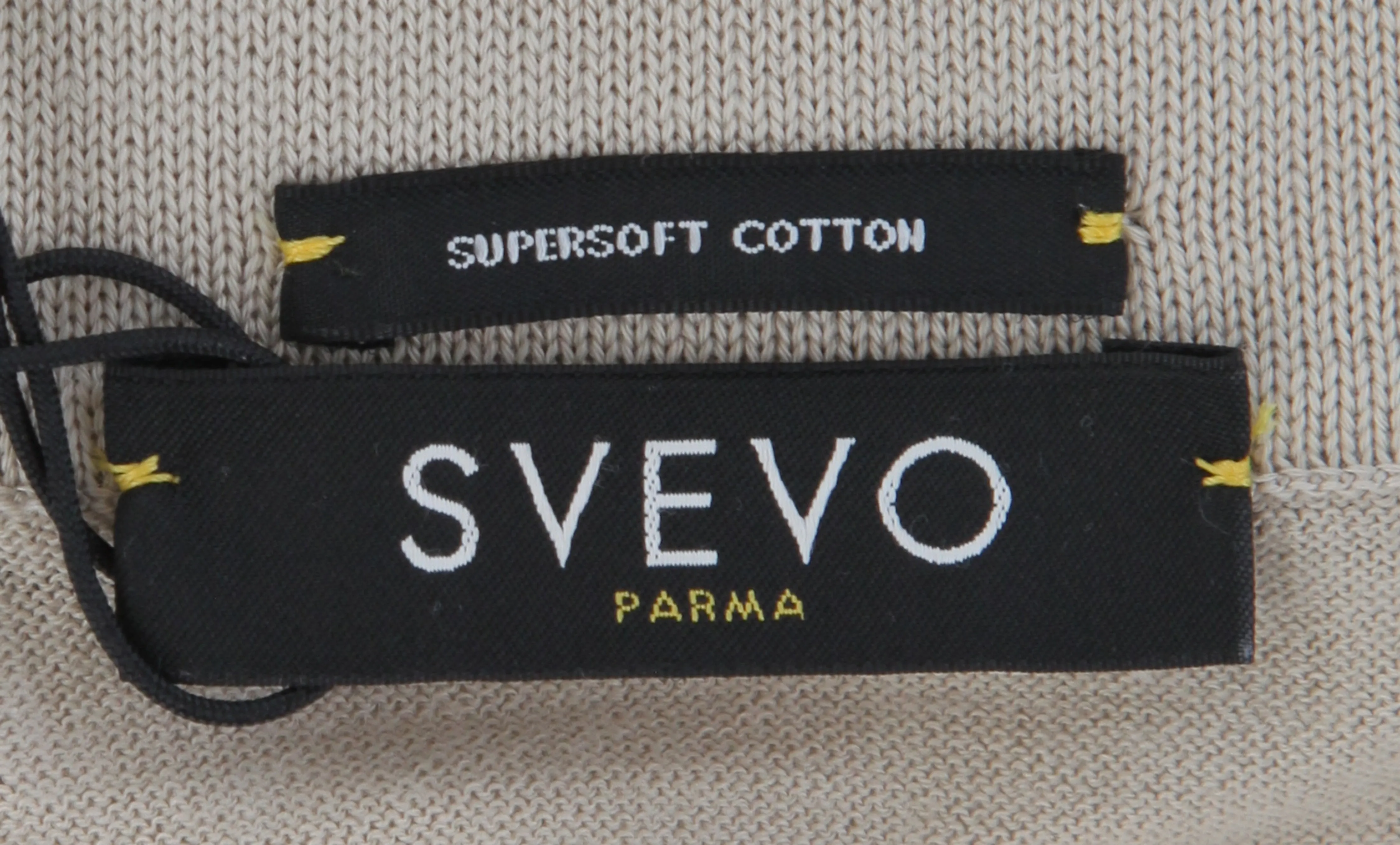 Svevo Parma Light Brown 1/4 Zip Polo Sweater