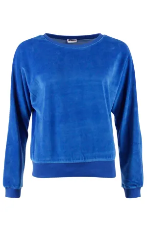 Sweater Lima Velvet Turkish Sea