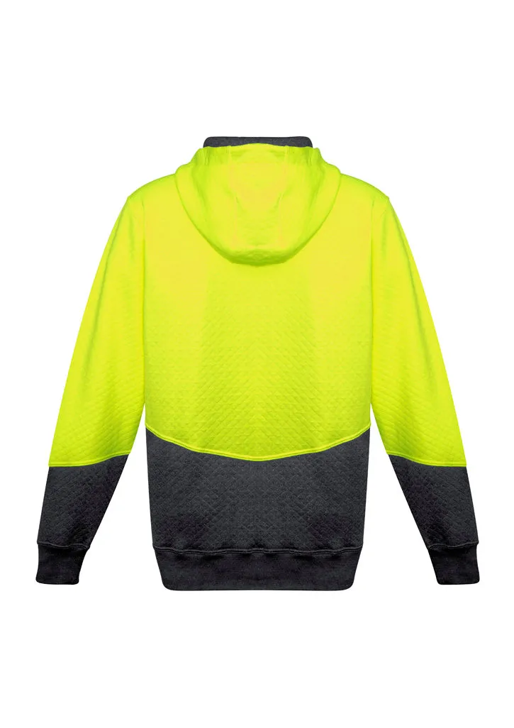 Syzmik Mens Hi Vis Textured Jacquard Hoodie - ZT477