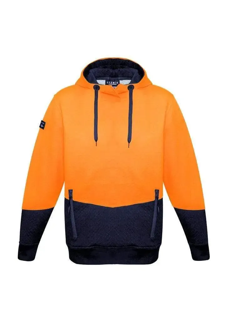 SYZMIK Unisex Hi-Vis Textured Jacquard Hoodie ZT477