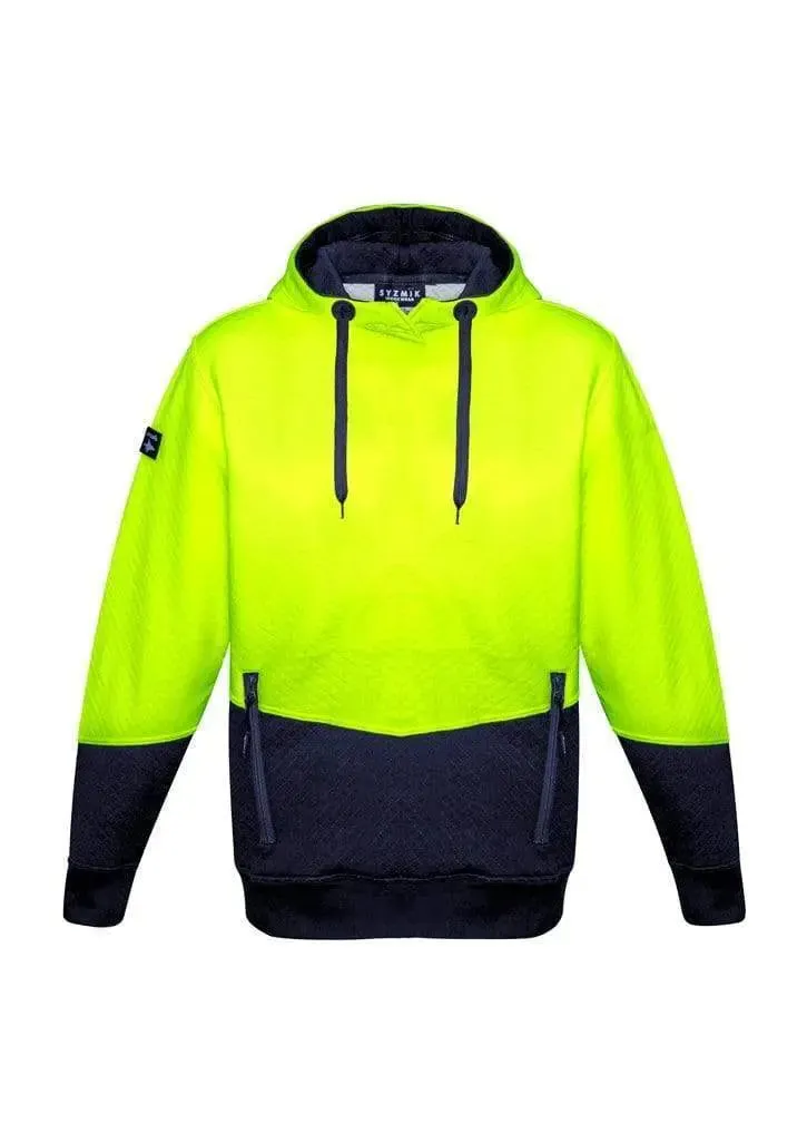 SYZMIK Unisex Hi-Vis Textured Jacquard Hoodie ZT477