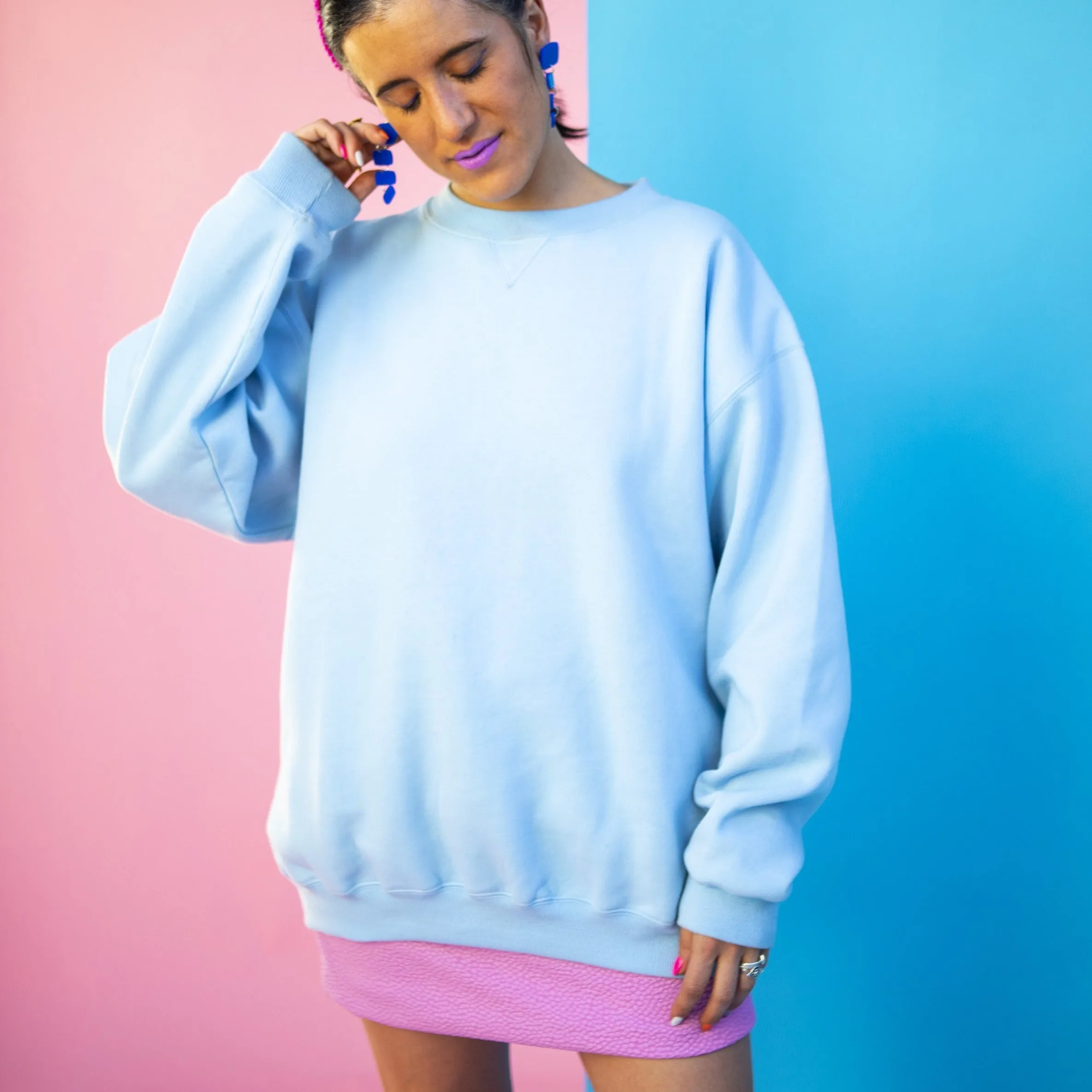 Taylor Sweater Sky Blue - PRE ORDER