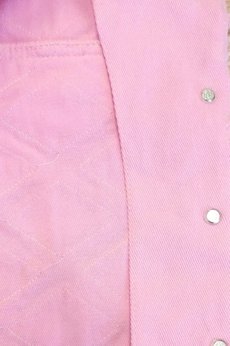 Textured Denim Jacket