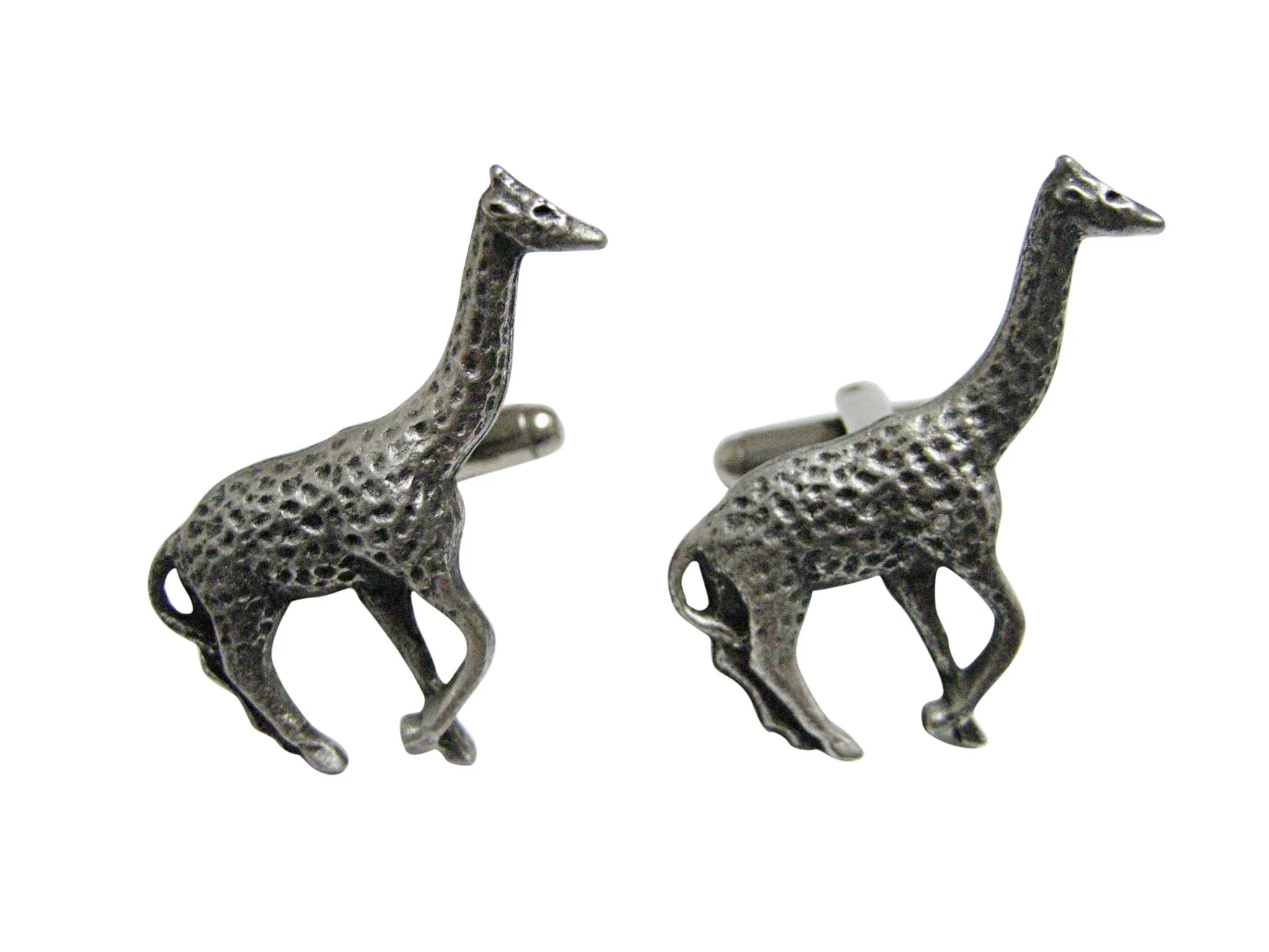Textured Giraffe Pendant Cufflinks