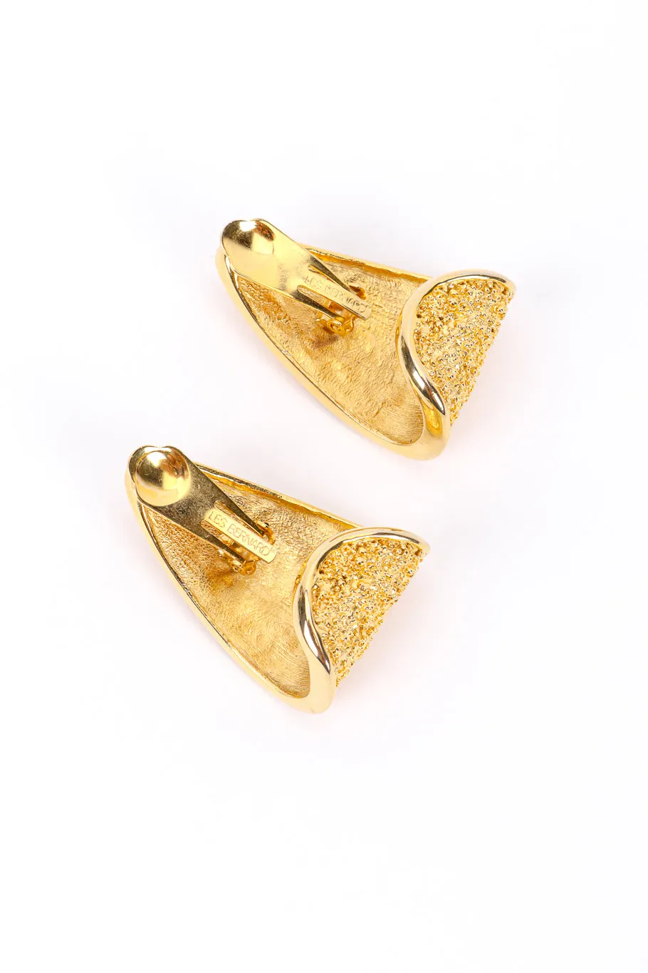 Textured Half Hoop Earrings