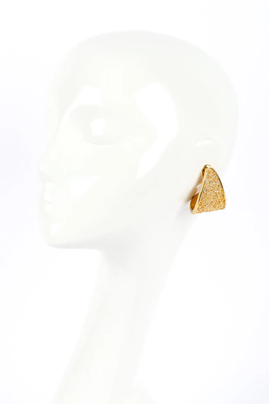 Textured Half Hoop Earrings