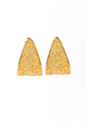 Textured Half Hoop Earrings