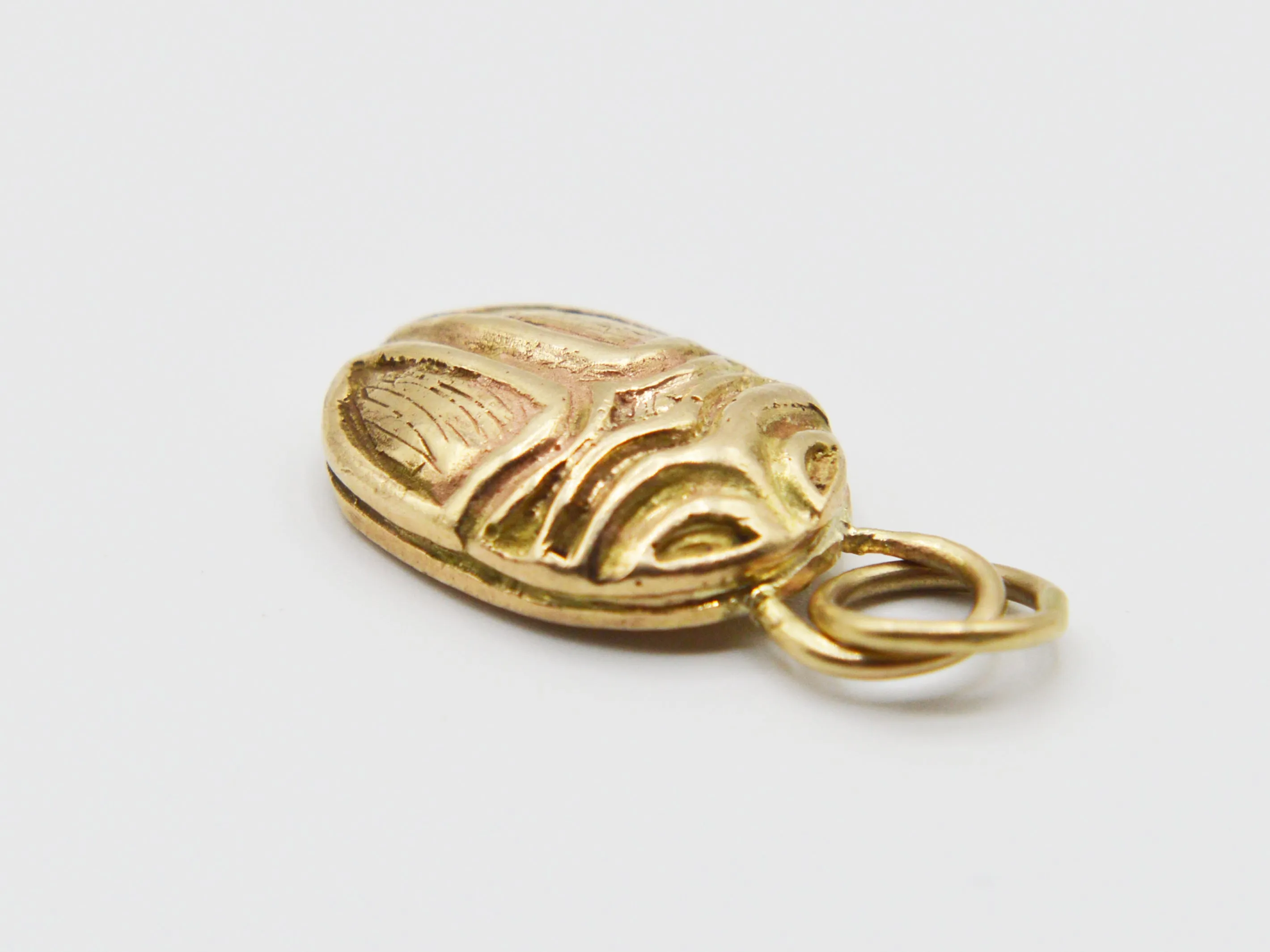 Textured Scarab Charm