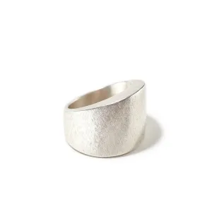 Textured Silver Ring