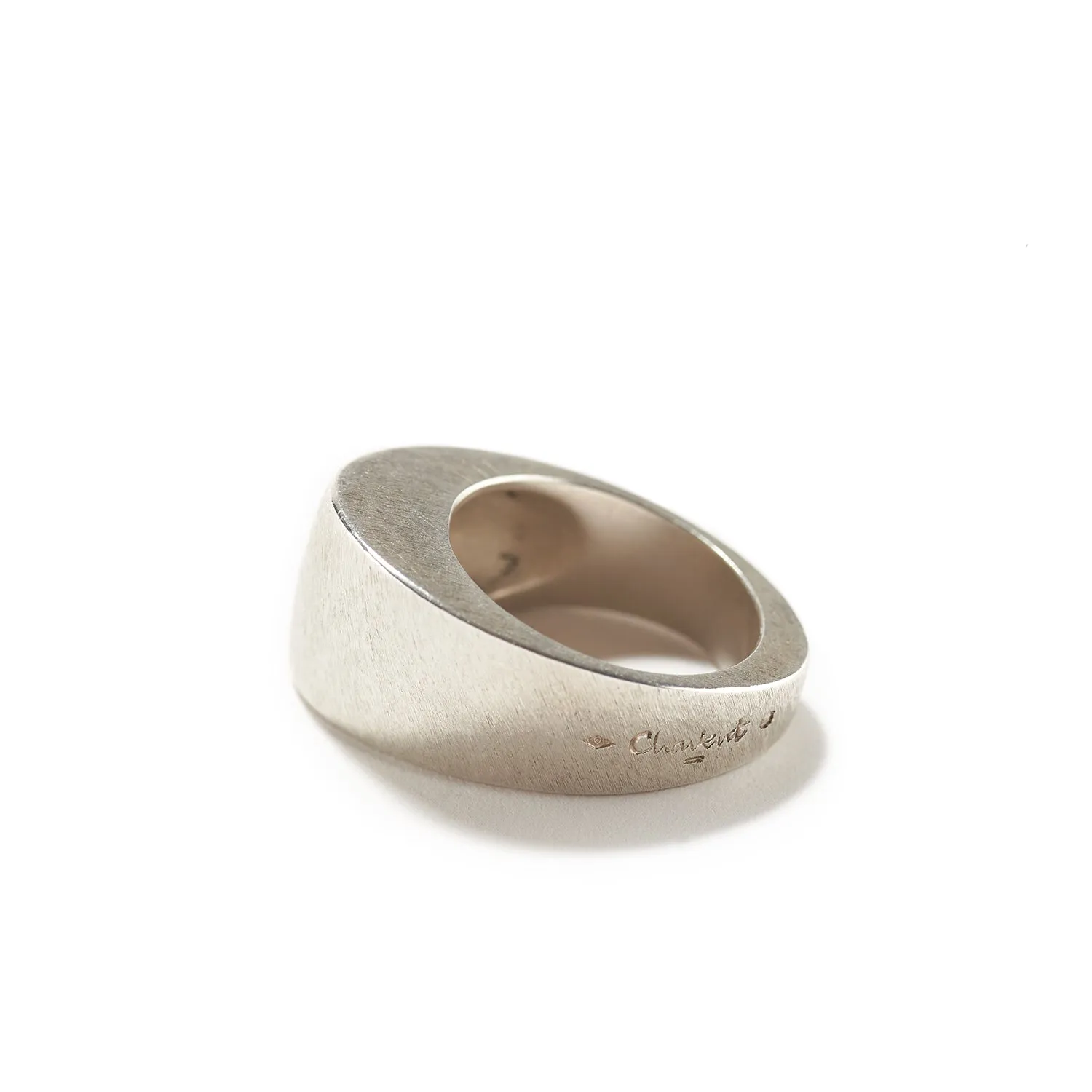 Textured Silver Ring