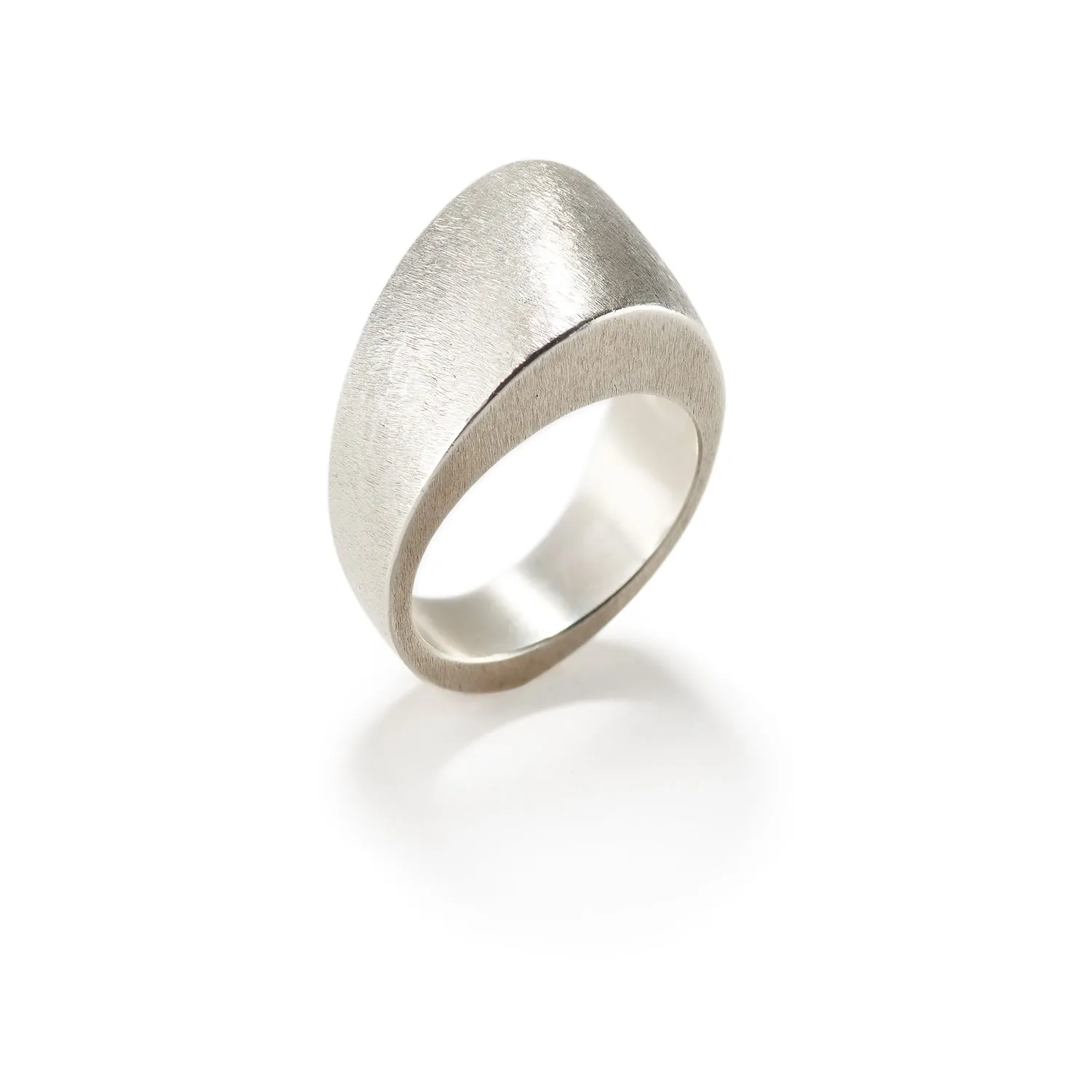 Textured Silver Ring