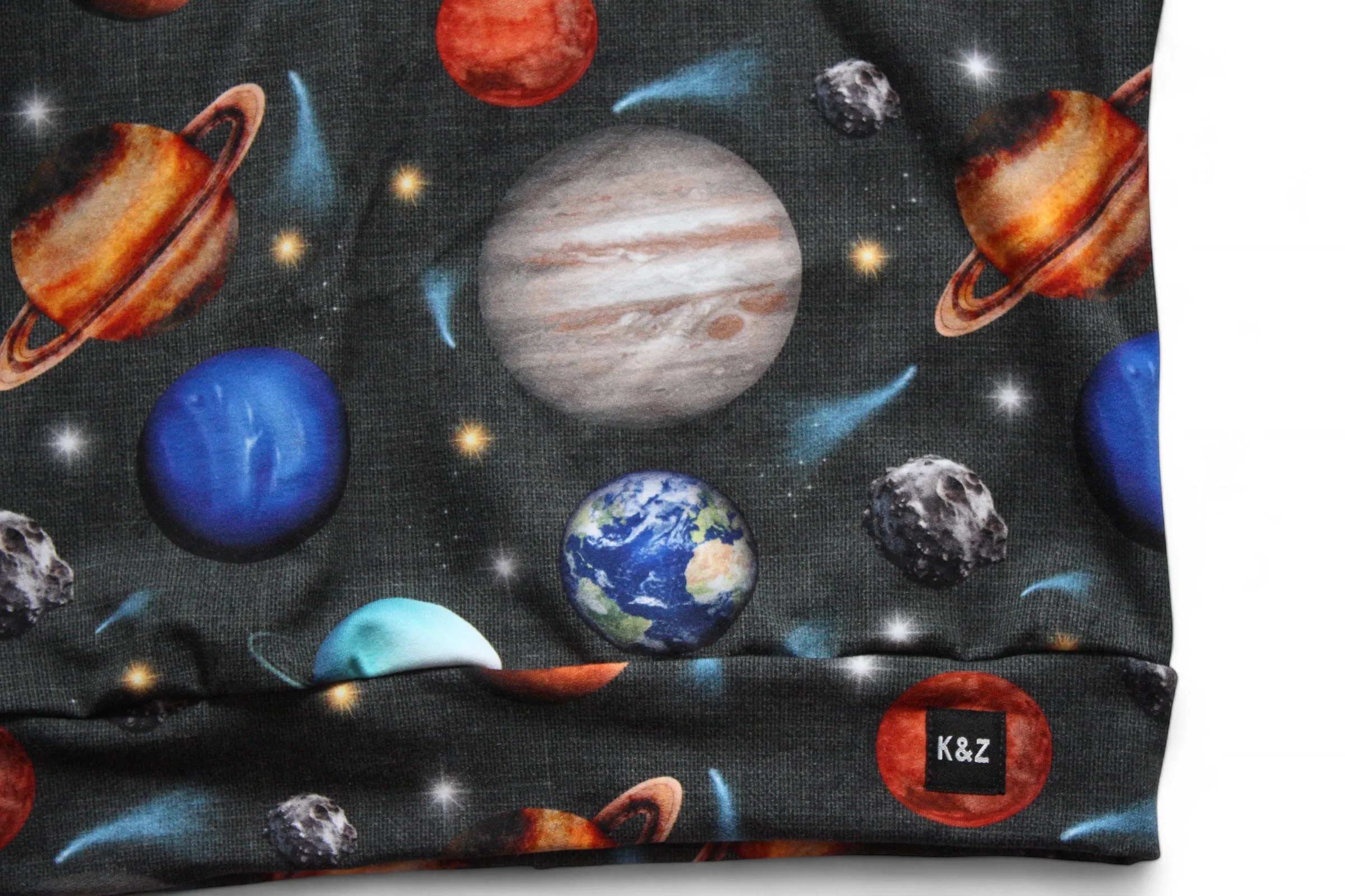 Textured Space Slouchy Hoodie - Grow With Me