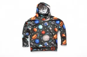 Textured Space Slouchy Hoodie - Grow With Me