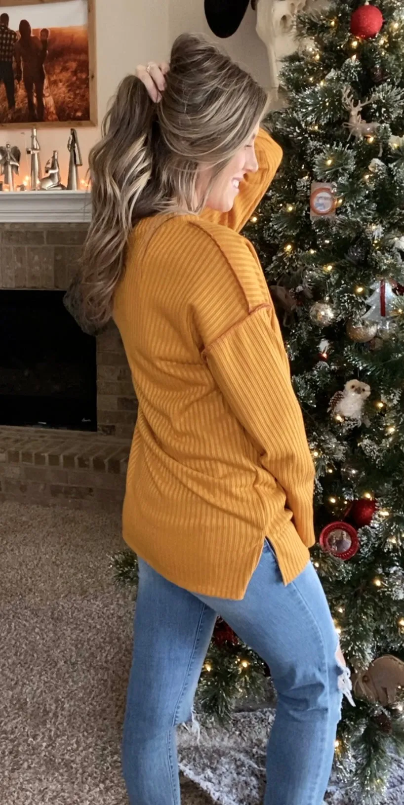 The Bronson Top - Mustard