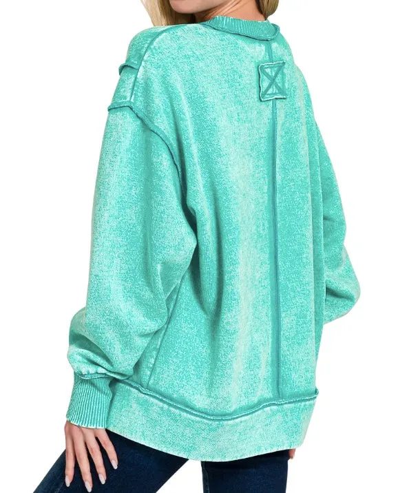 The Echo Mesa Acid Wash Sweatshirt