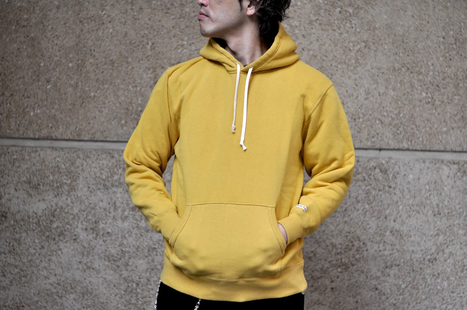The Flat Head 11oz Loopwheeled Pull-Over (Yellow)