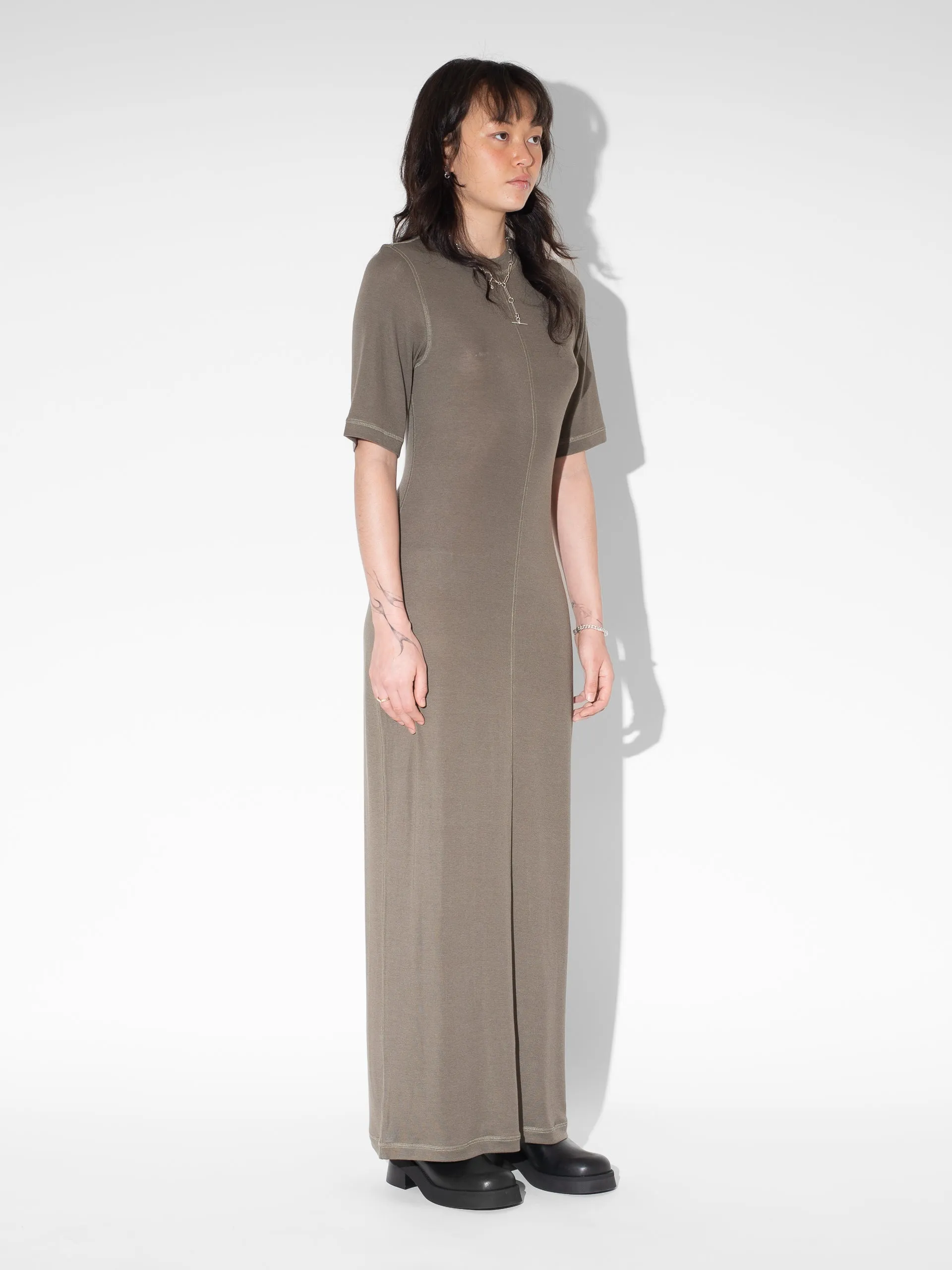 The Lair Apparel Blaise Dress Mushroom