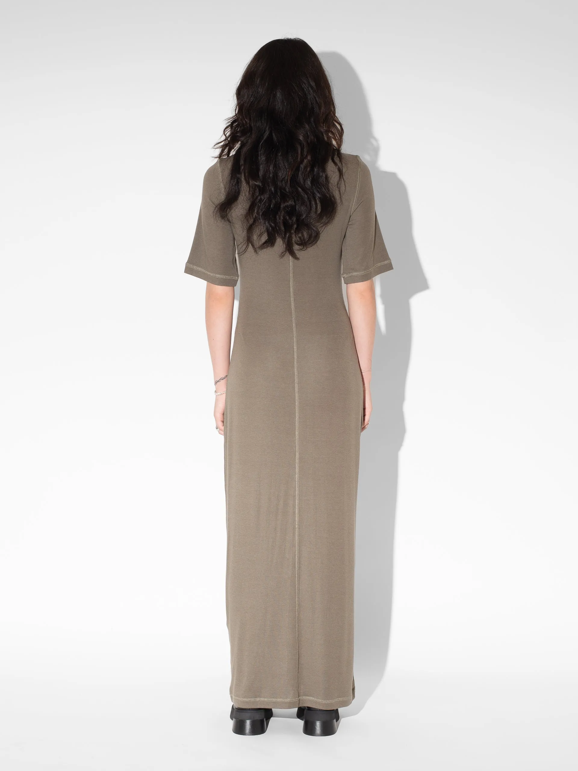 The Lair Apparel Blaise Dress Mushroom