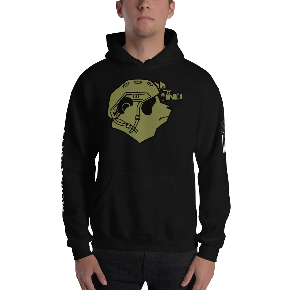 The Premium Pando Commando Night Fighter Hoodie