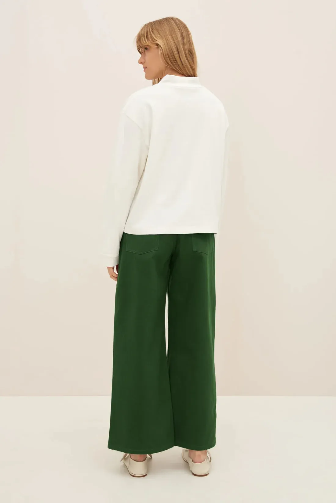 The Reflect Top in Off White | Kowtow