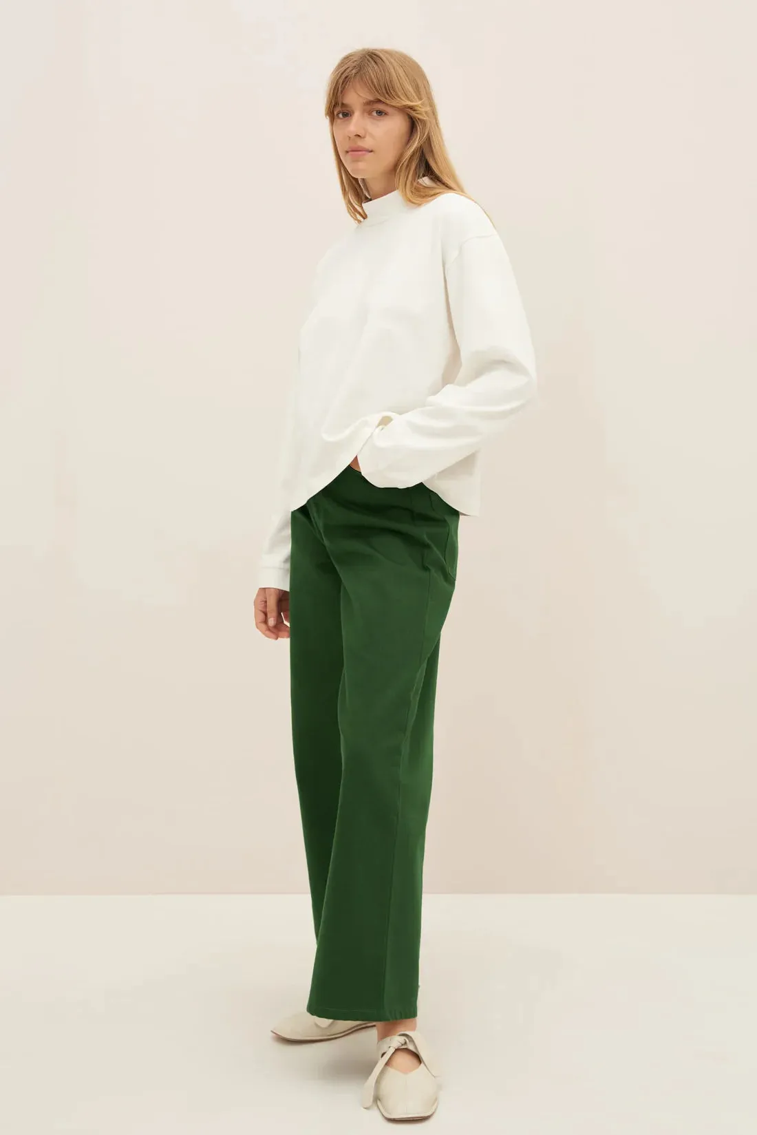 The Reflect Top in Off White | Kowtow