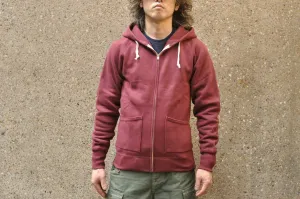 The Strike Gold X CORLECTION 12oz Loopwheeled Hoody (Burgundy)