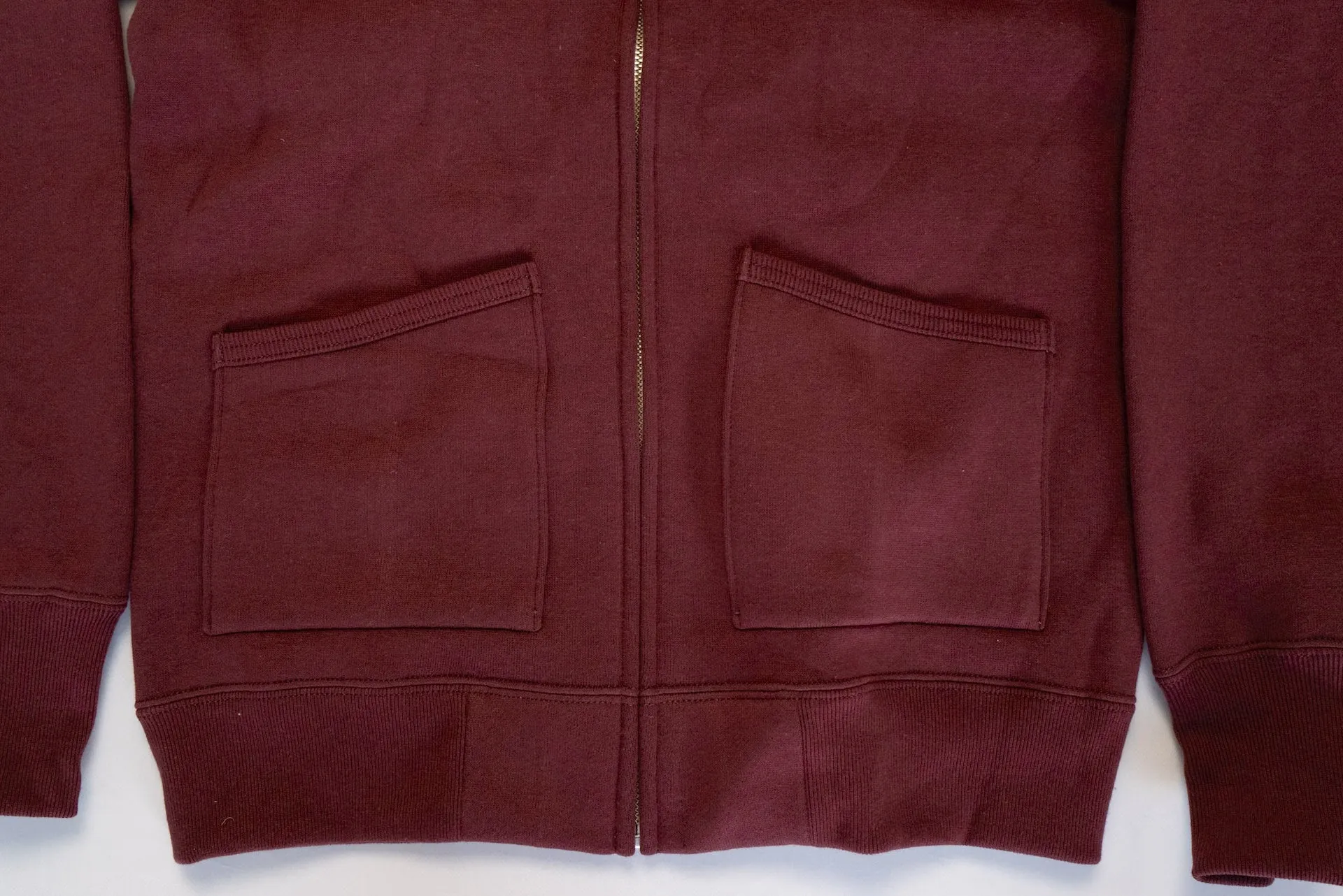 The Strike Gold X CORLECTION 12oz Loopwheeled Hoody (Burgundy)