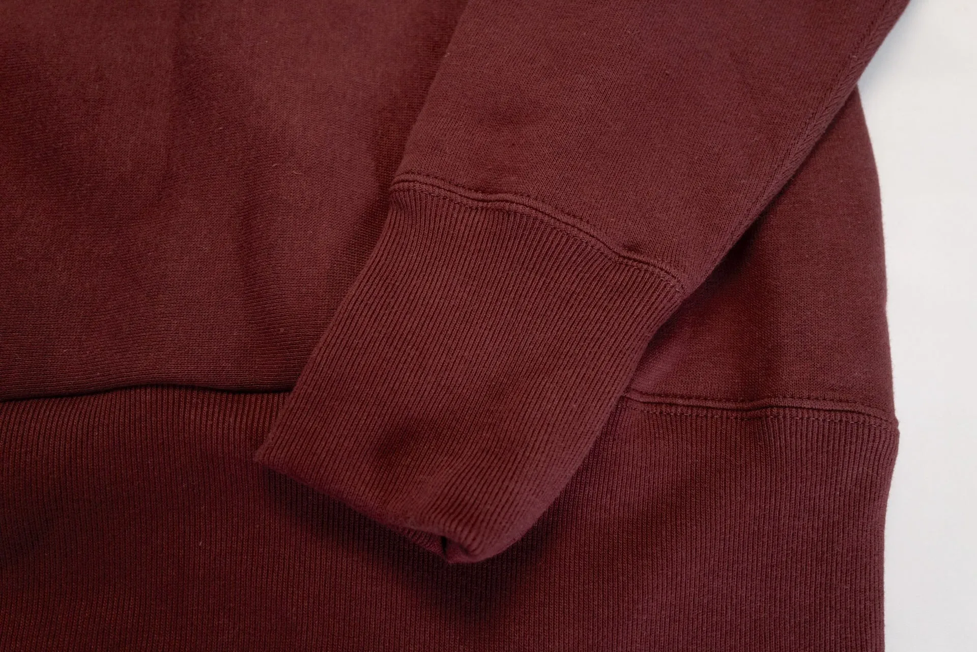 The Strike Gold x CORLECTION 12oz Loopwheeled Pull Over (Burgundy)