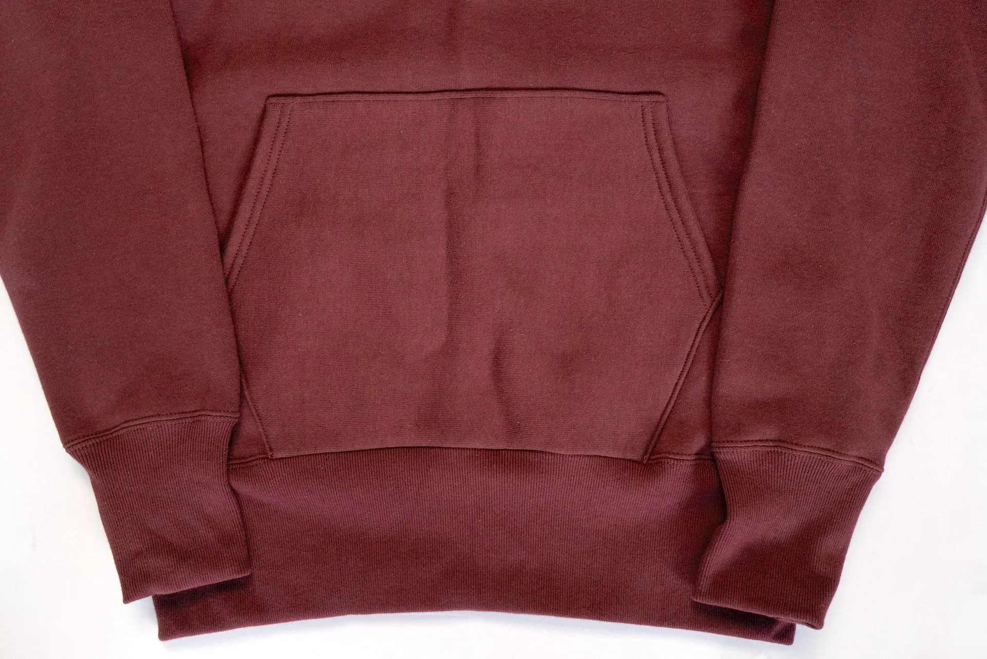 The Strike Gold x CORLECTION 12oz Loopwheeled Pull Over (Burgundy)