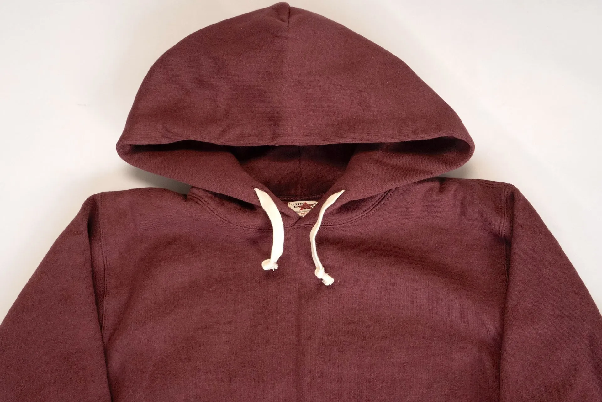 The Strike Gold x CORLECTION 12oz Loopwheeled Pull Over (Burgundy)