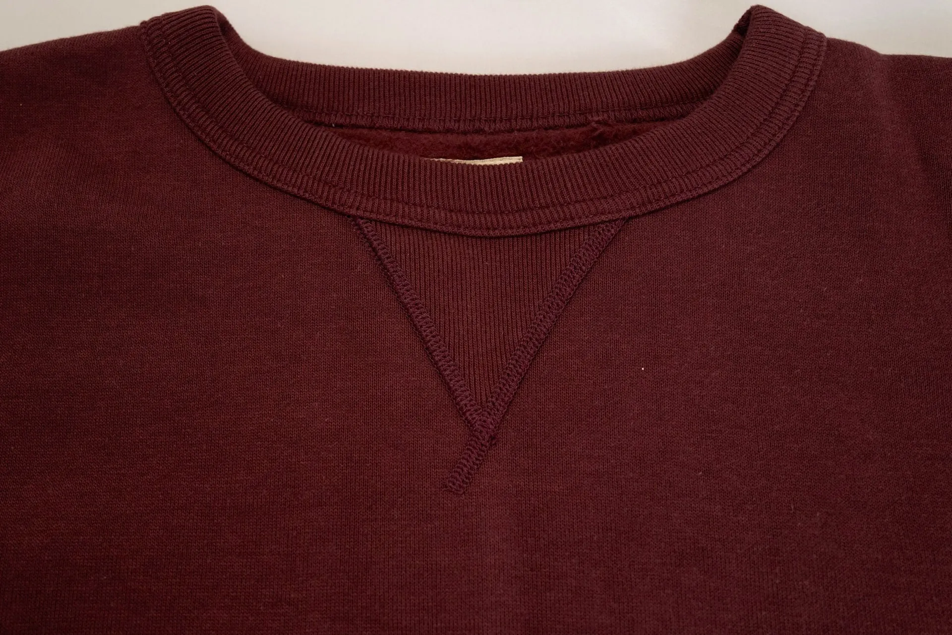 The Strike Gold X CORLECTION 12oz Loopwheeled Sweatshirt (Burgundy)