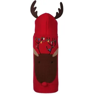 The Worthy Dog Rudy Reindeer Hoodie