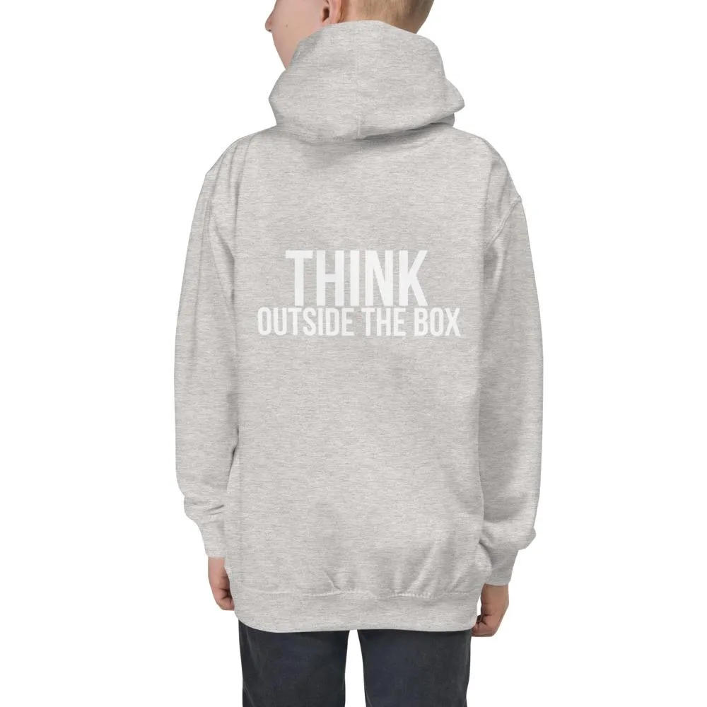 Think Outside the Box Kids Hoodie