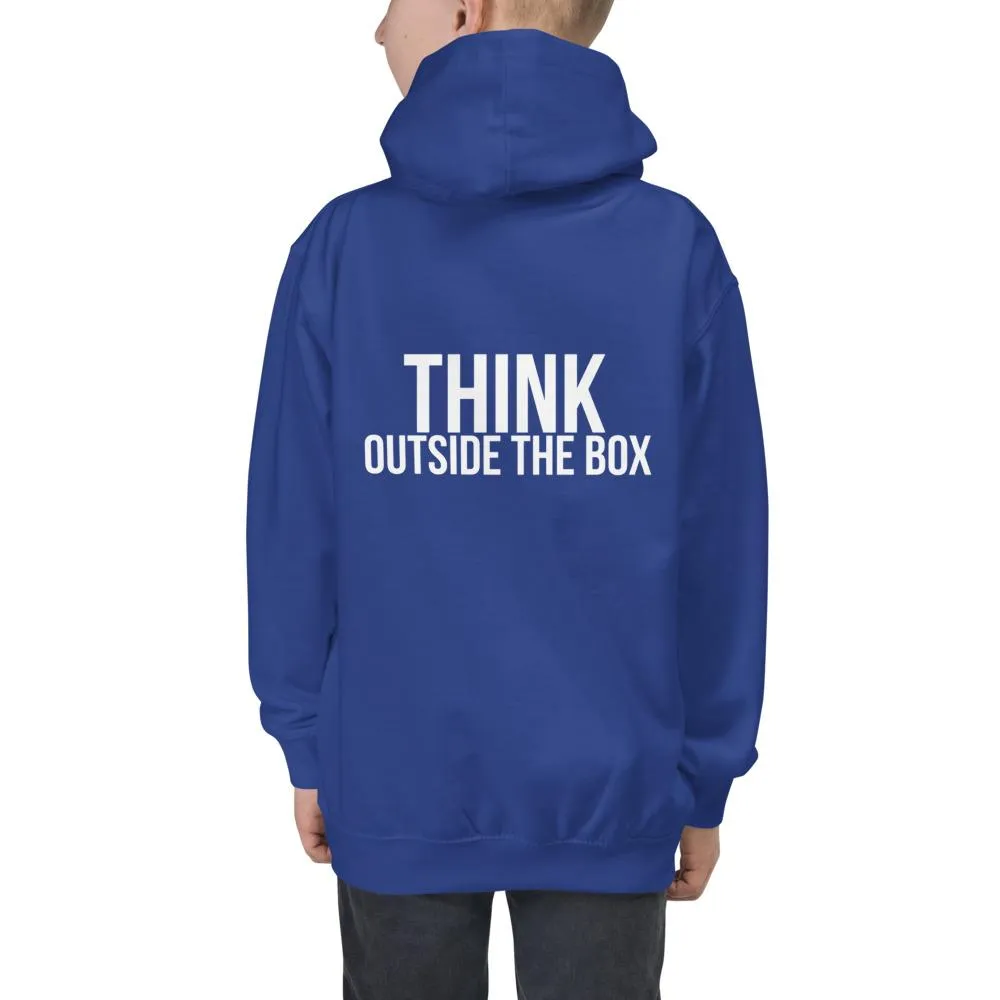 Think Outside the Box Kids Hoodie