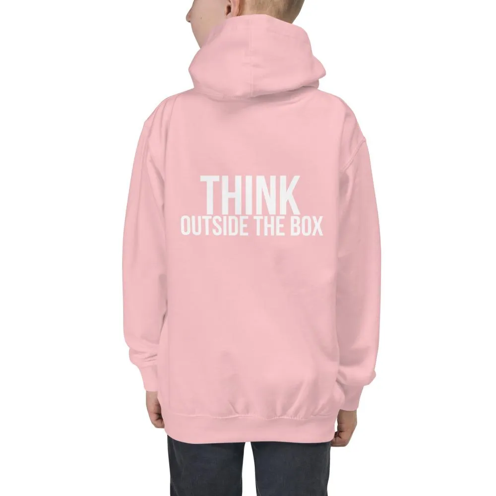 Think Outside the Box Kids Hoodie