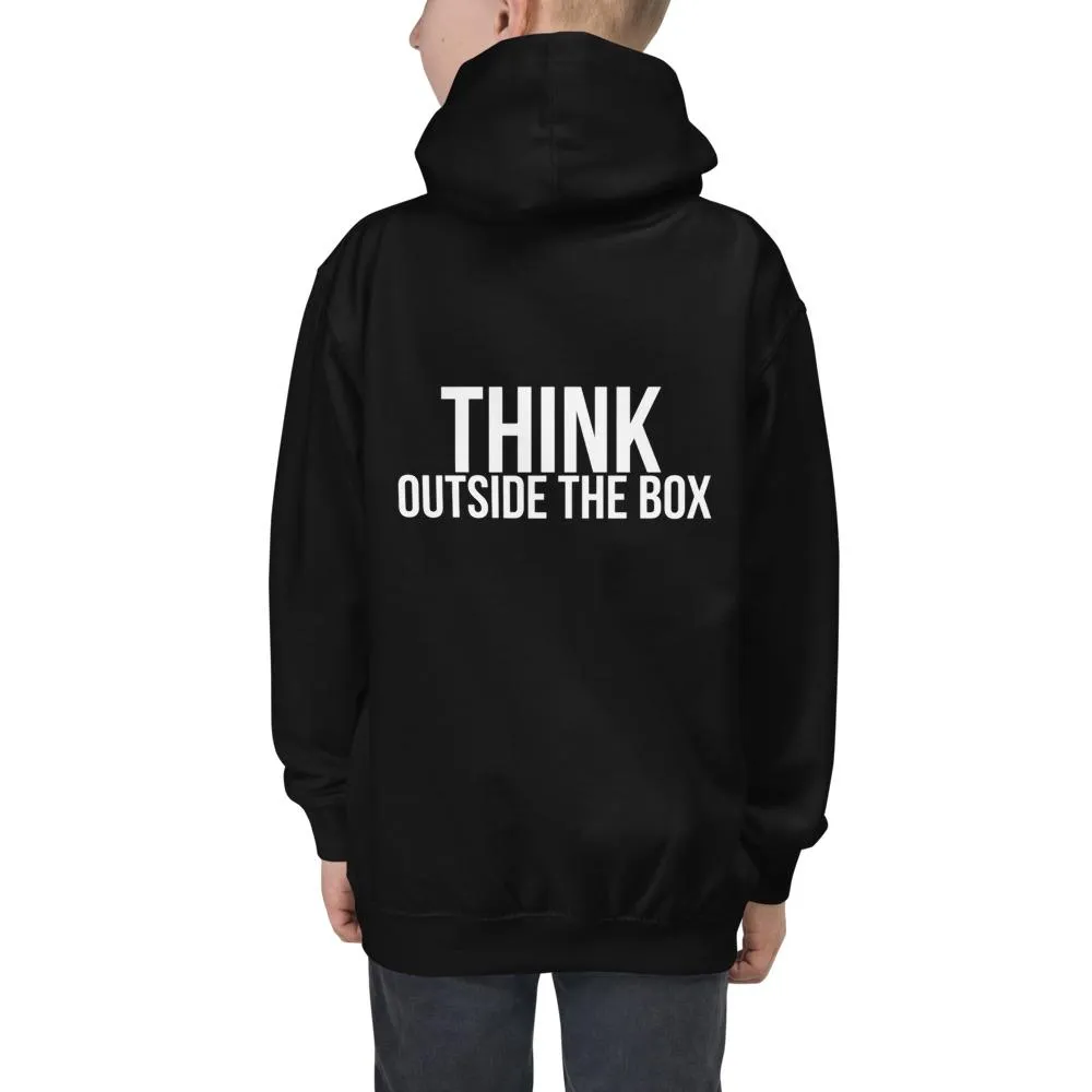 Think Outside the Box Kids Hoodie