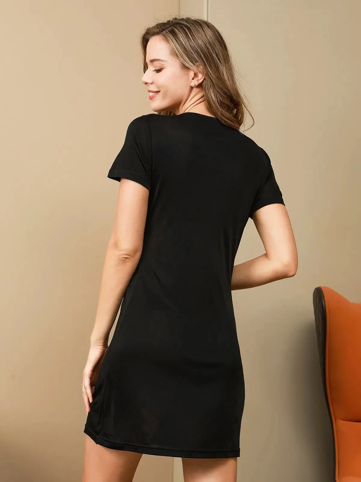 Thistle - Silken Serenity Woman's Nightgown