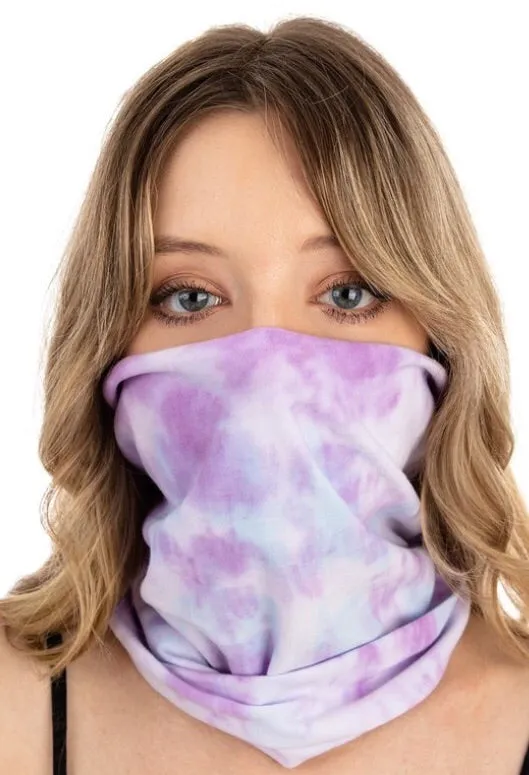 Tie dye mask
