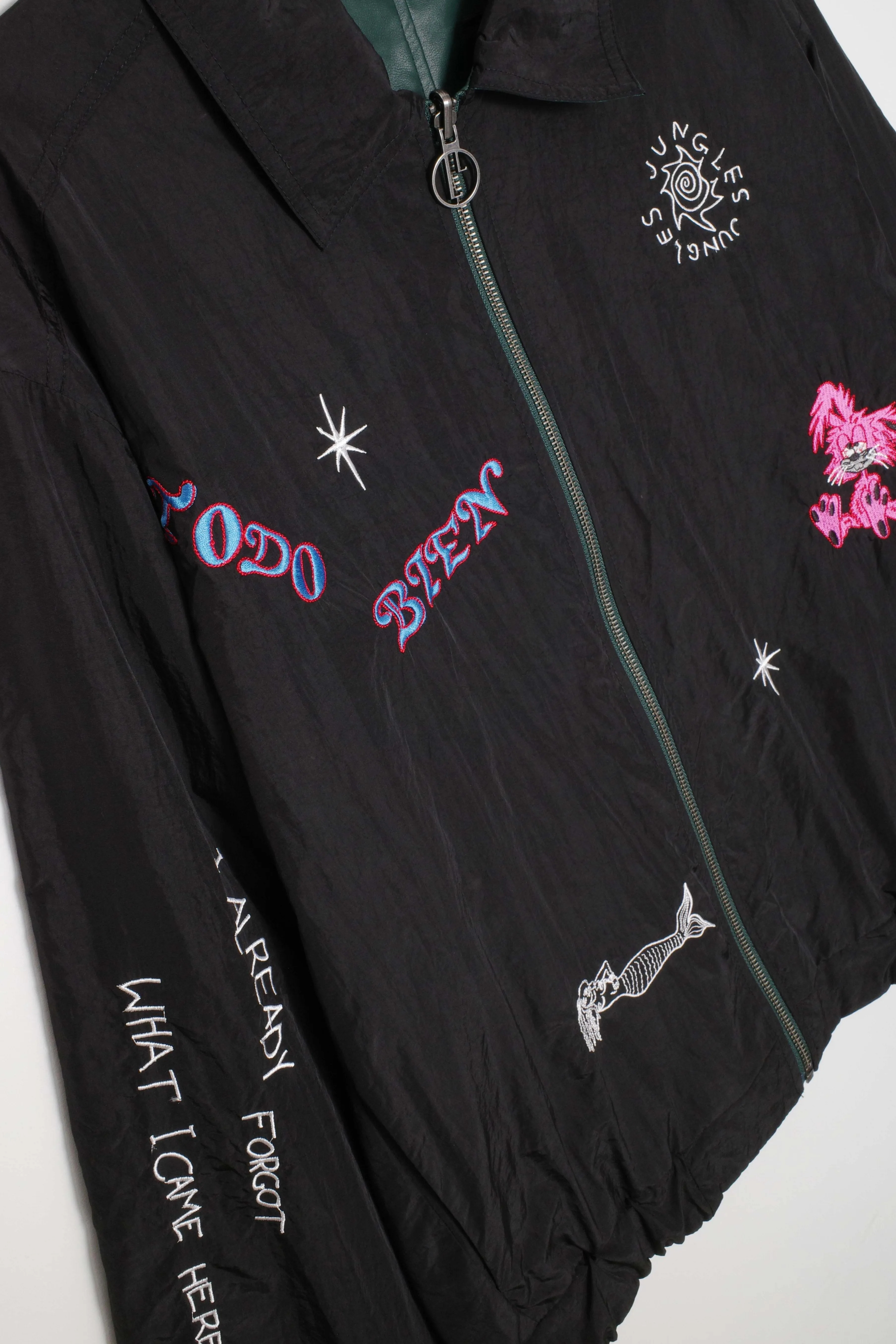 Todo Bien Reversible Jacket Green/Black