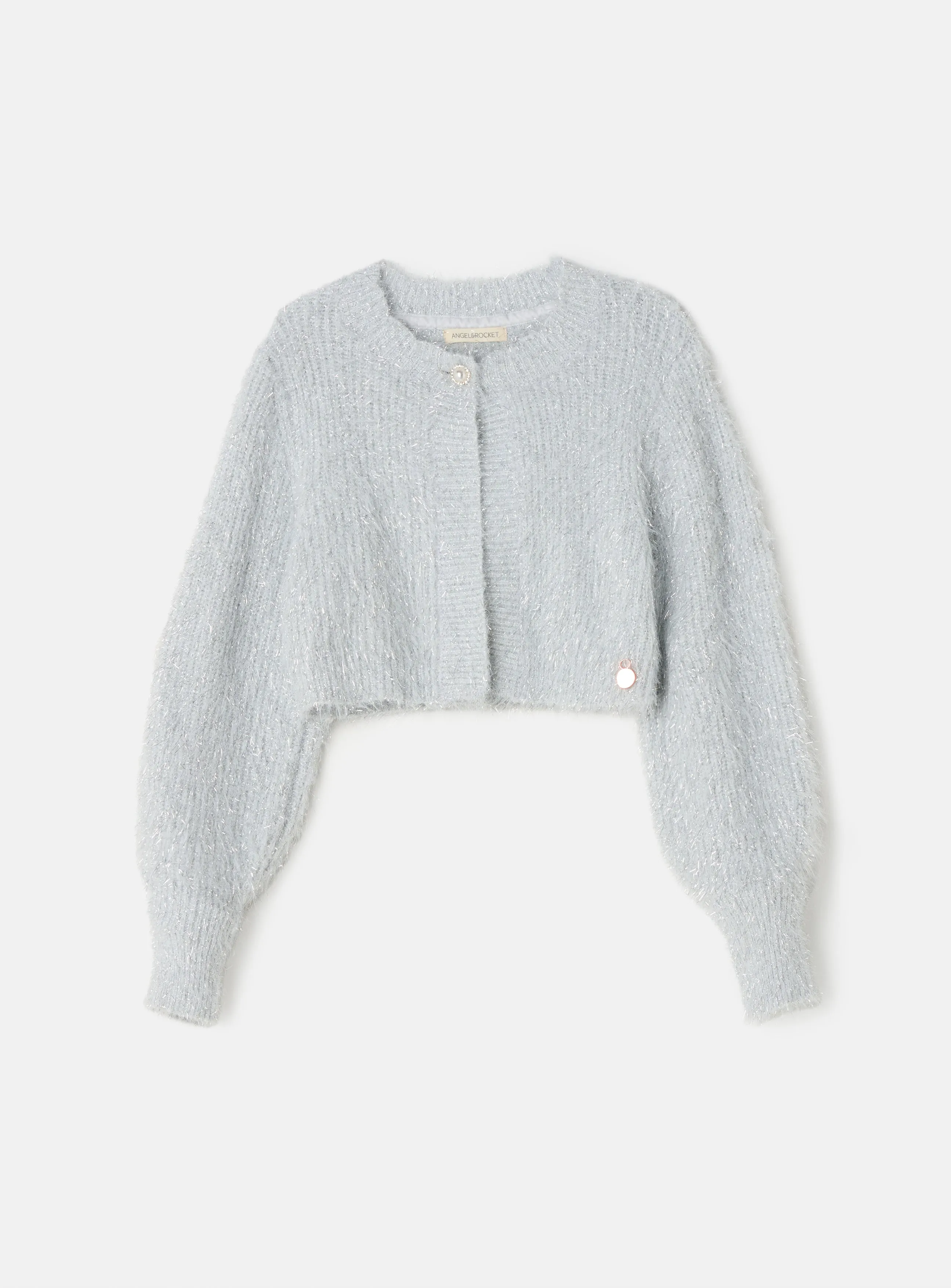 Trixie Silver Lurex Cardi