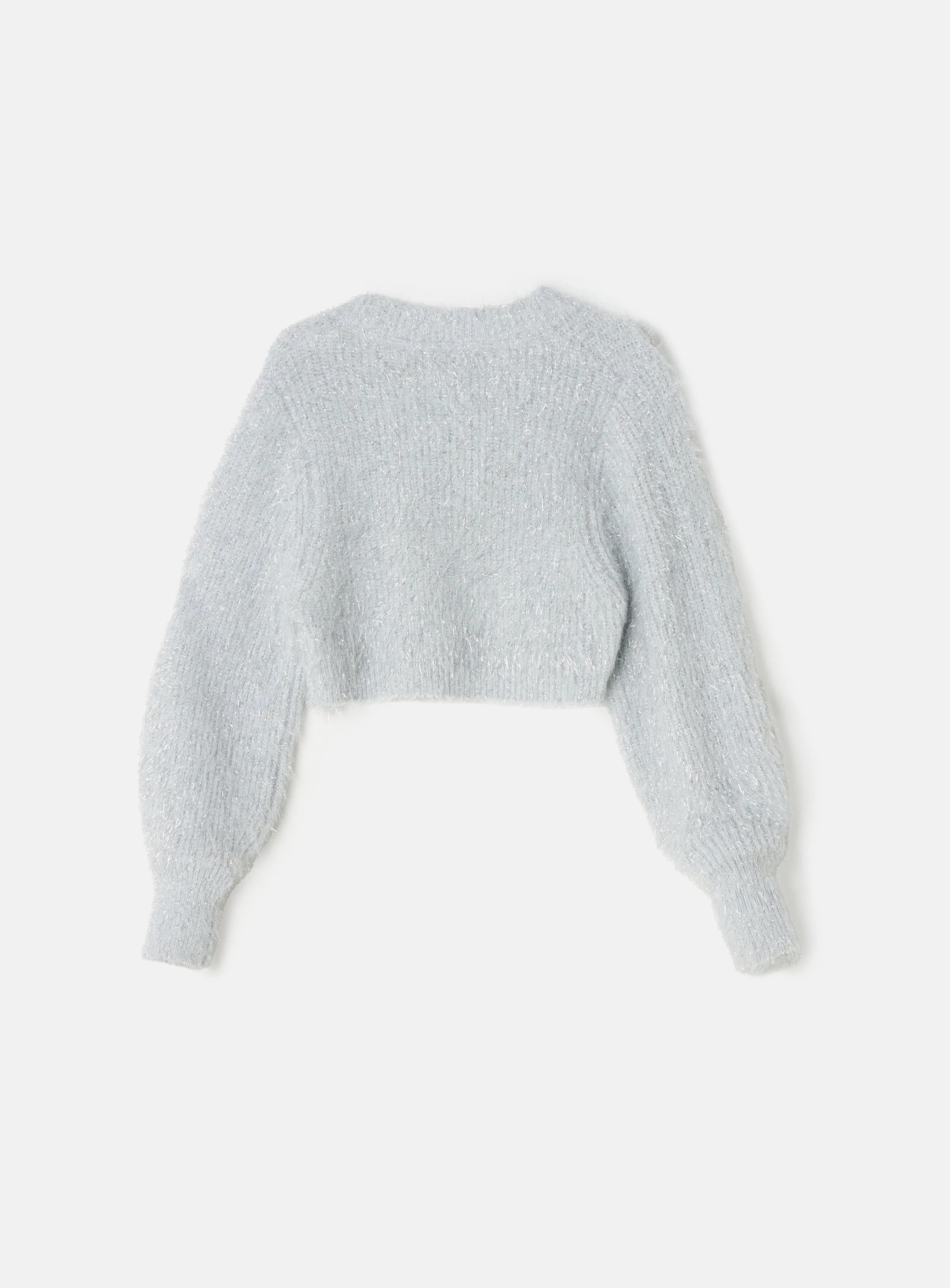 Trixie Silver Lurex Cardi