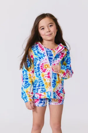 Tween Sweater |Starburst Oversized Zip Hoodie | Terez