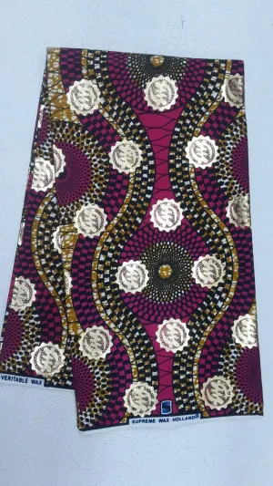 Unique Designed Body Original Fabrics - Maroon Color