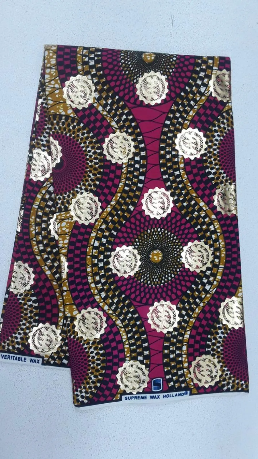 Unique Designed Body Original Fabrics - Maroon Color