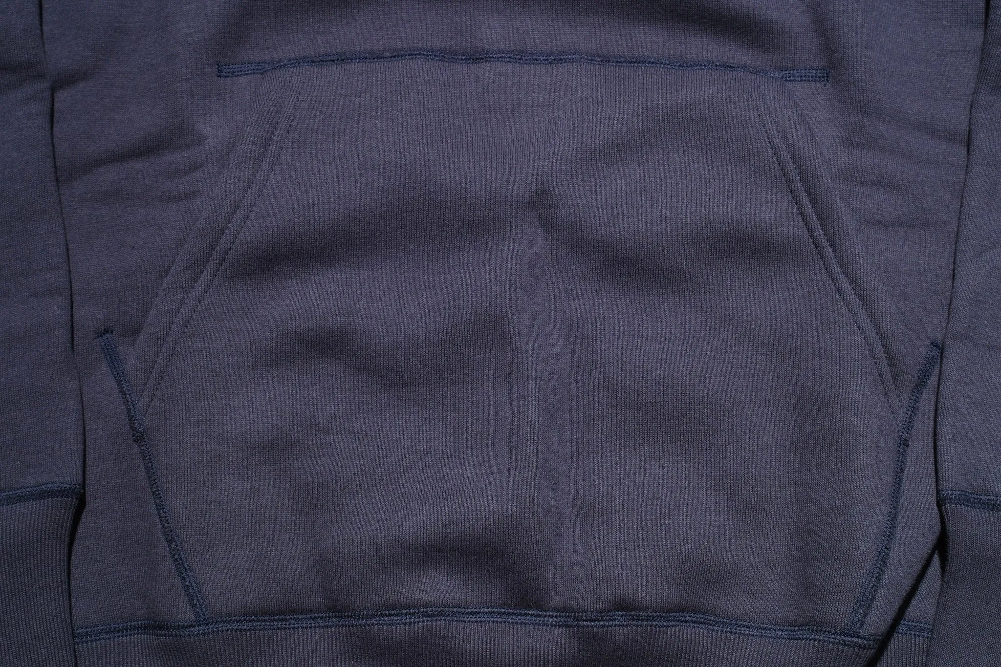Unique Garment 12oz 'Pioneer' Loopwheeled Pullover (Midnight Navy)