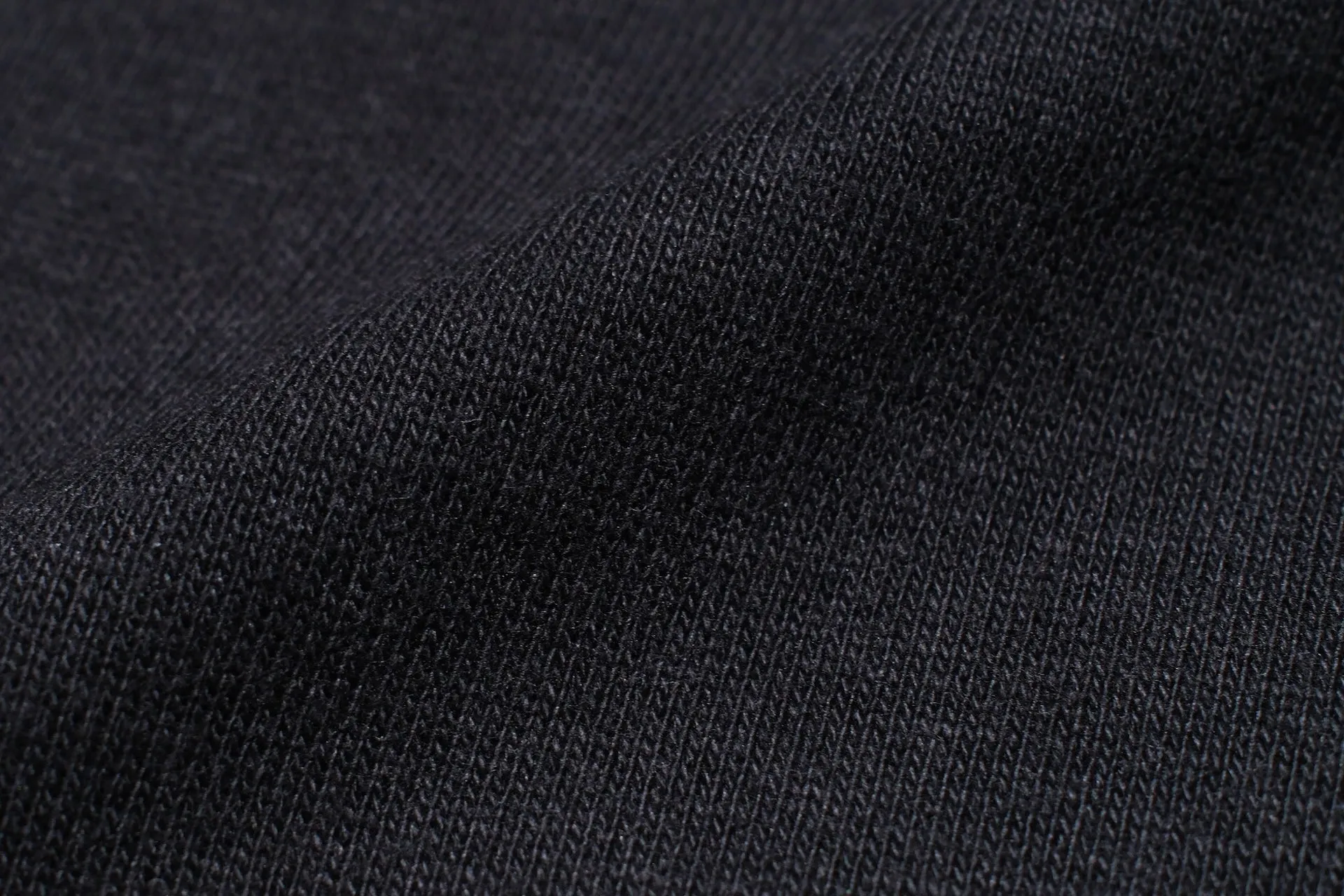 Unique Garment 12oz 'Pioneer' Loopwheeled Sweatshirt (Shadow Black)